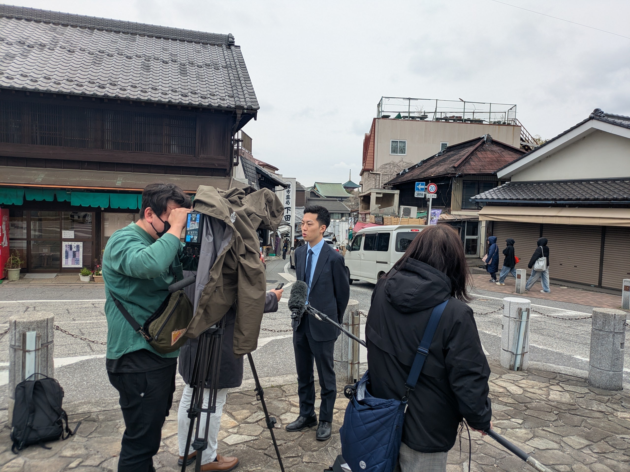 NHK取材